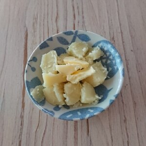 電子レンジde塩バターじゃが